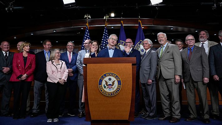 Telediario 1 - Estados Unidos se acerca a su límite de deuda y las consecuencias pueden ser globales
