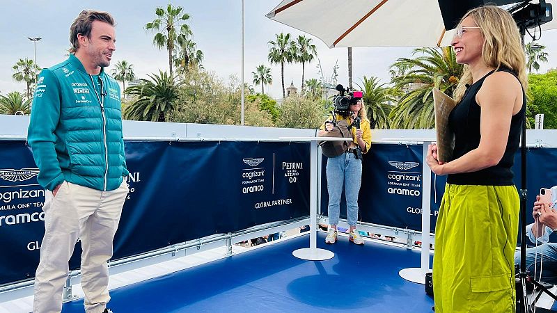 Fernando Alonso, a TVE: "La 33 está dificil, pero corro en casa" - Automovilismo | Ver