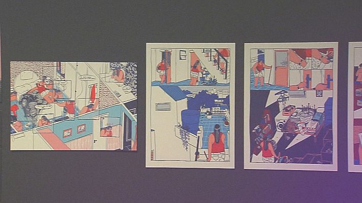 RTVE Igualdad - "Perdona, estoy hablando", una exposición con 80 autoras de cómic de España y del mundo