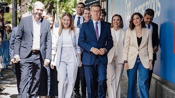 Telediario 1 - Los partidos encaran los pactos tras el 28M sin perder de vista las generales