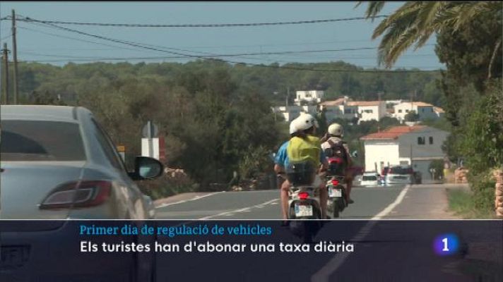Informatiu Balear - Comencen les restriccions de vehicles a Formentera