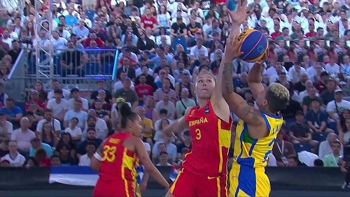 Baloncesto en RTVE - Baloncesto 3x3 - Copa del Mundo: Brasil - España (F)