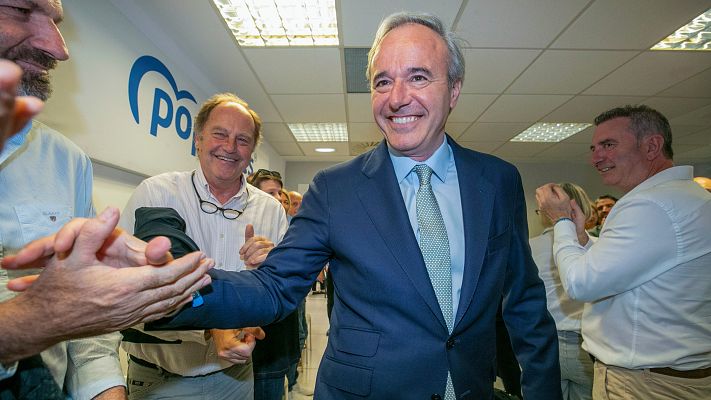 Telediario 1 - Los partidos con opciones avanzan en sus negociaciones para formar gobierno en comunidades y ayuntamientos