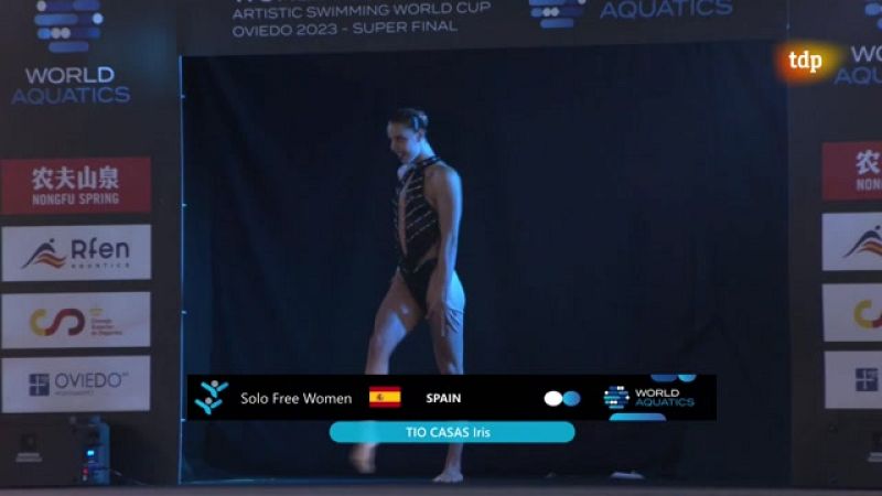 Iris Tió logra una nueva plata en el solo libre de la Superfinal de la Copa del Mundo
