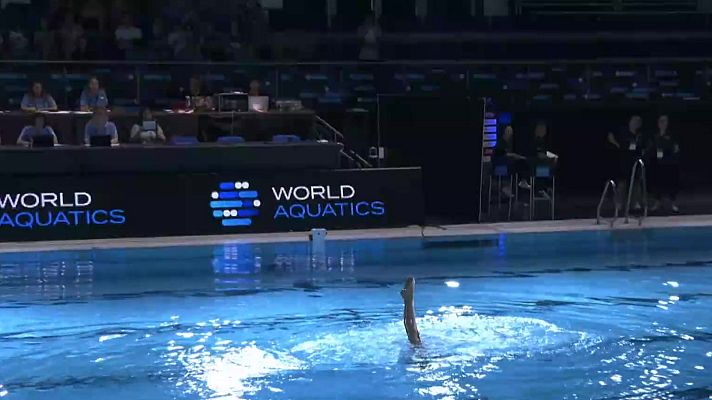 Natación - Superfinal Copa del Mundo. Final Solo Libre masculino