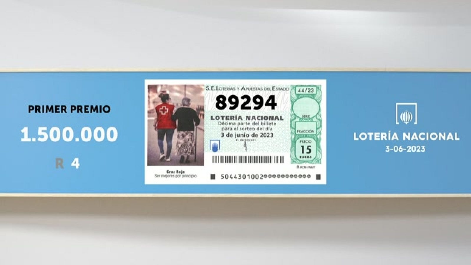 Sorteo de la Lotería Nacional del 03/06/2023 - Ver ahora