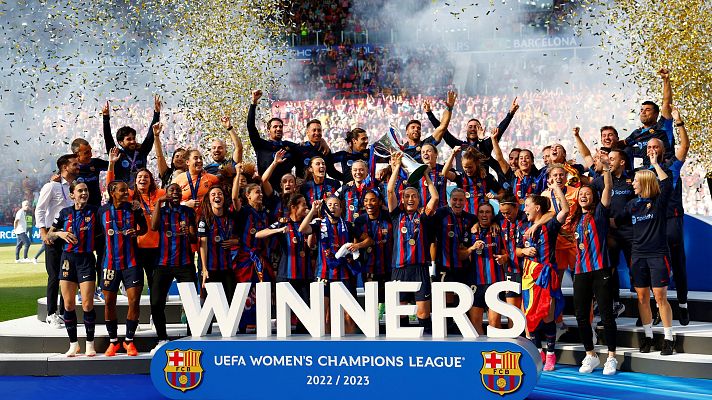 Fútbol - El FC Barcelona, campeón de Europa por segunda vez en su historia