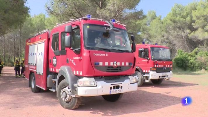 L'Informatiu - Els Bombers es preparen per a un estiu complicat
