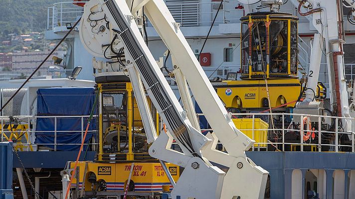 Telediario Fin de Semana - Localizan el Villa de Pitanxo, el pesquero gallego que naufragó en Terranova