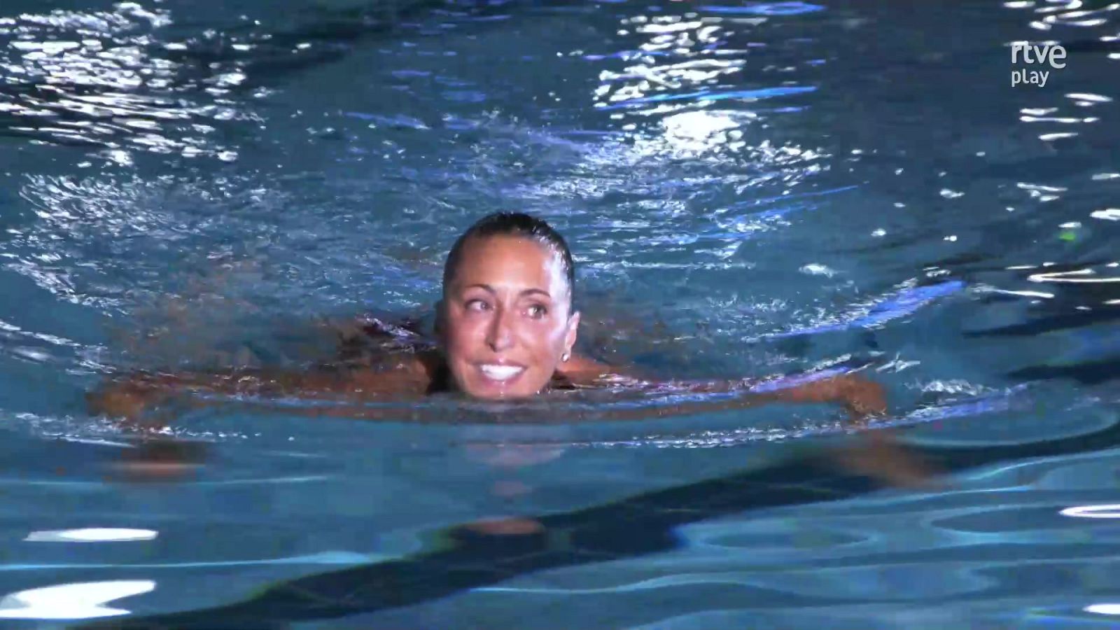 Copa del Mundo natación artística | Ejercicio de exhibición de Gemma Mengual con el himno de Asturias