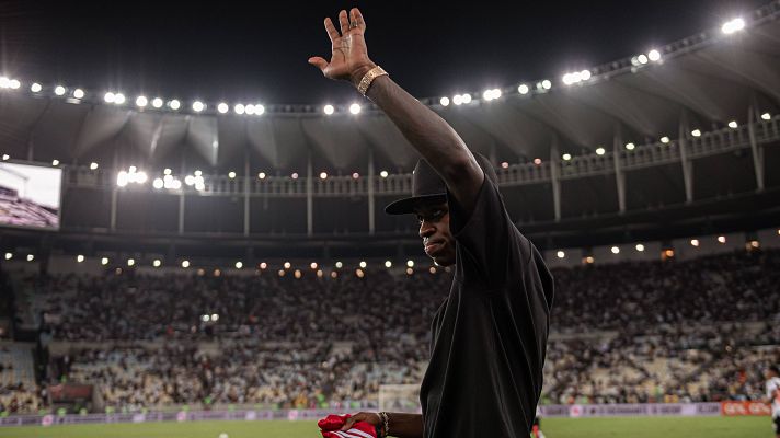 Fútbol - "Todos con Vinicius": el homenaje contra el racismo al brasileño en Maracaná
