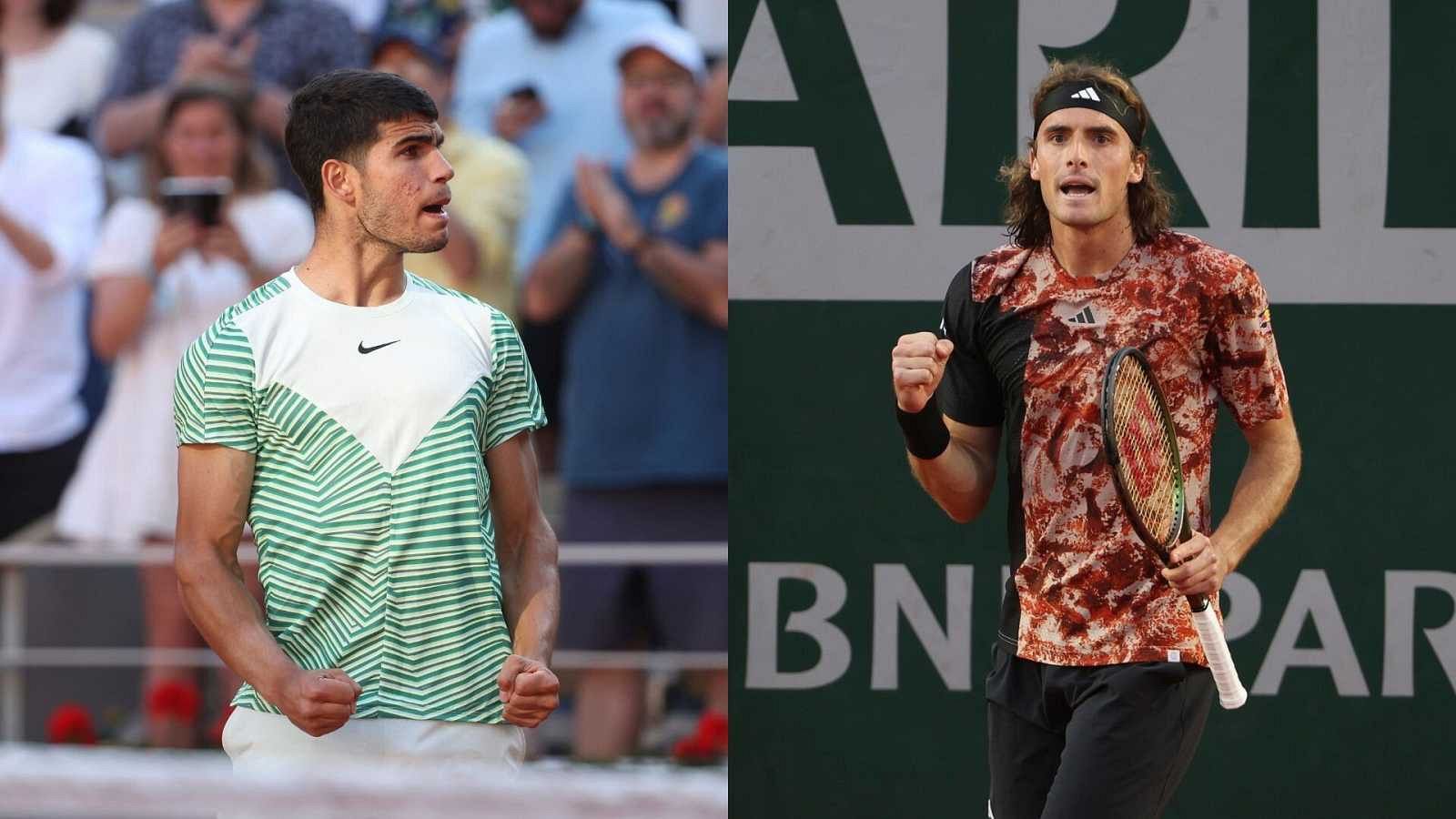 Alcaraz-Tsitsipas, duelo de altura en cuartos de Roland Garros - ver ahora