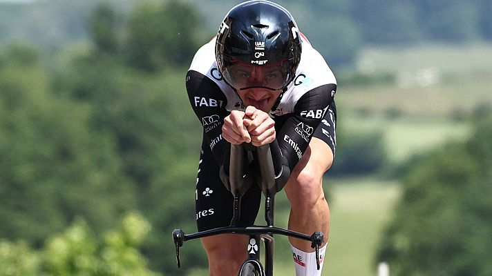 Ciclismo - Dauphiné 2023 | Resumen: Bjerg gana la contrarreloj