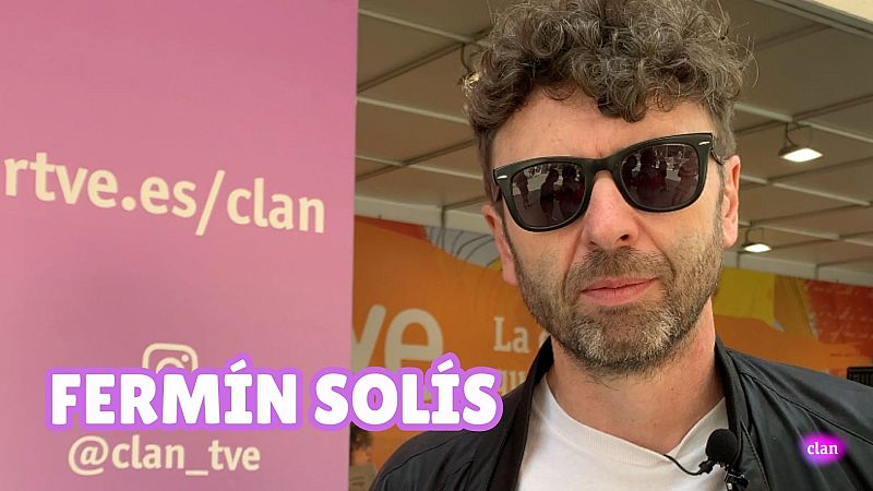 Fermín Solís en el "Día Clan" de la Feria del Libro | Ver