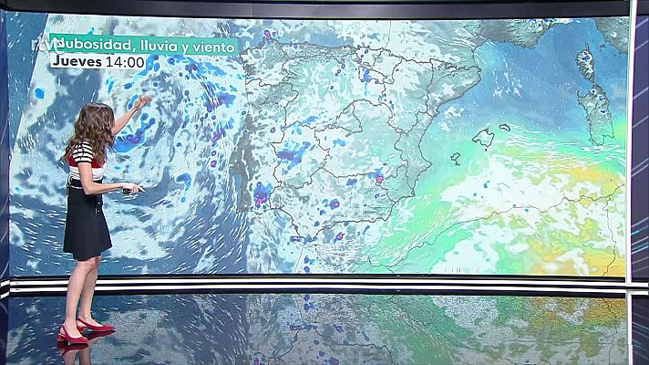 El tiempo - En Canarias, precipitaciones localmente fuertes o persistentes e intervalos de viento fuerte en las islas de mayor relieve