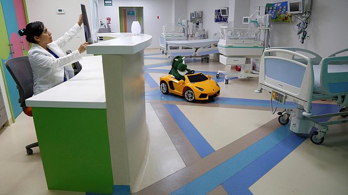 Telediario 1 - Solo dos de cada diez niños reciben cuidados paliativos en España