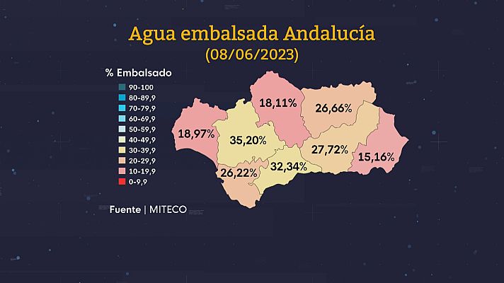 Noticias Andalucía - La lluvia no llena los embalses