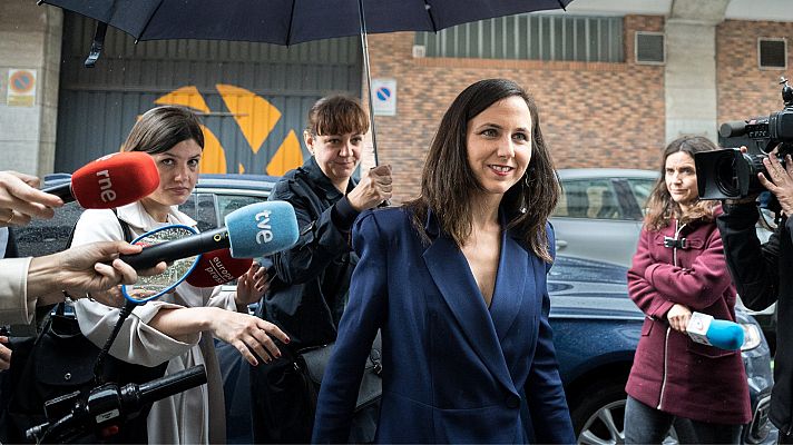 Telediario 2 - Podemos consulta a las bases sobre pactar con Sumar