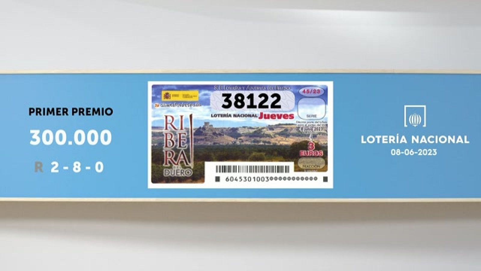 Sorteo de la Lotería Nacional del 08/06/2023 - Ver ahora