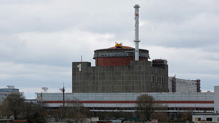 Telediario 1 - Las autoridades ucranianas confirman fuertes combates en la región de Zaporiyia