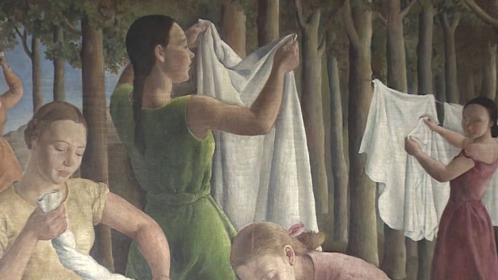 Telediario 2 - Recuperando la obra de Rosario de Velasco: Se buscan cuadros de su primera época