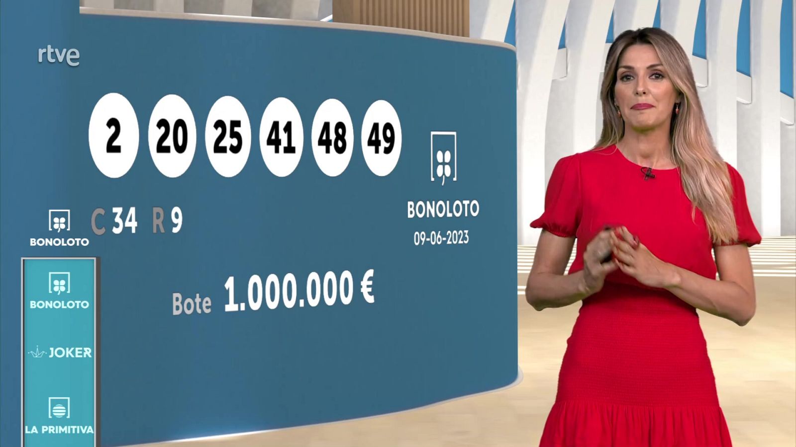 Sorteo de la Bonoloto y Euromillones del 09/06/2023 - ver ahora