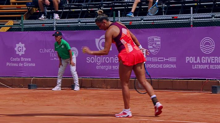 Tenis - WTA La Bisbal 1/4 Final: P. Udvardy - K. Juvan