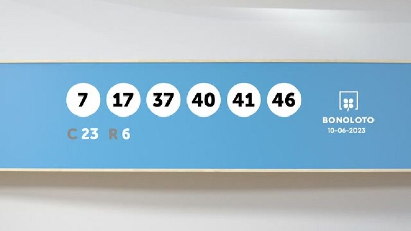 Sorteo de la Lotería Bonoloto del 10/06/2023- Ver ahora