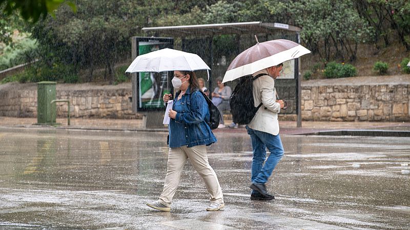 La inestabilidad atmosférica continua en amplias zonas de la Península
