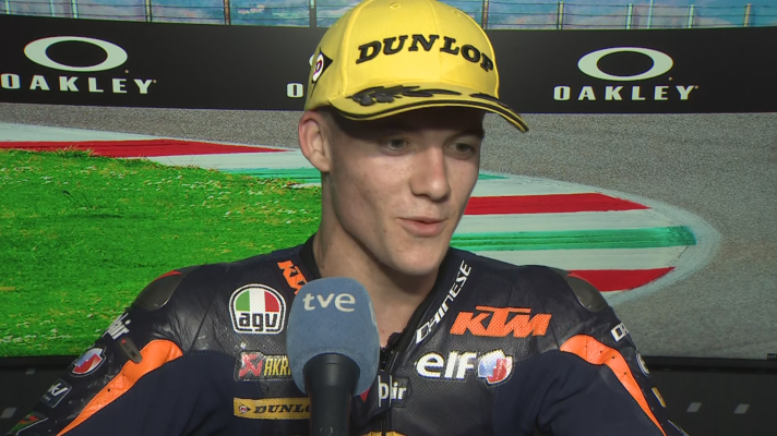 Motociclismo - Daniel Holgado, a RTVE: "No he sido el más rápido, pero sí inteligente"