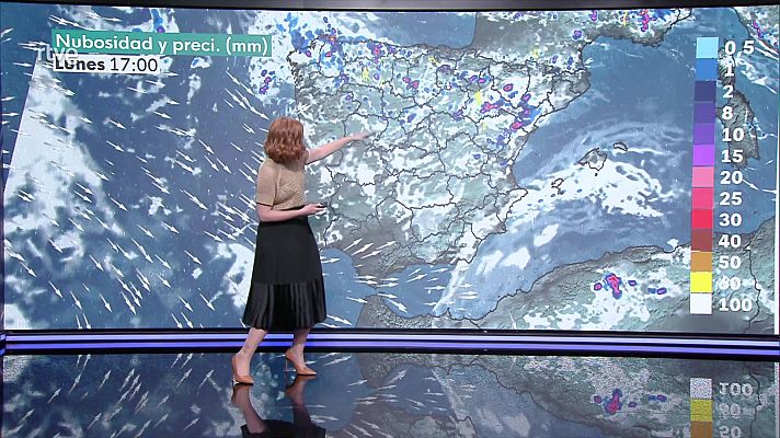 El tiempo - Temperaturas máximas en aumento en general, salvo en la cuenca del Ebro y litoral mediterráneo, donde descenderán