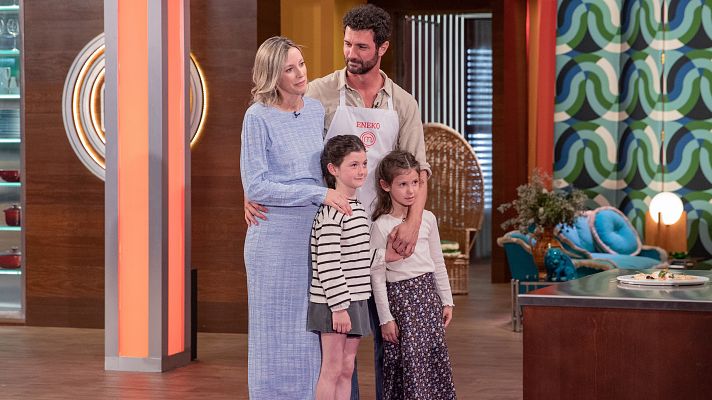 MasterChef - El emocionante encuentro de Eneko con su mujer e hijas