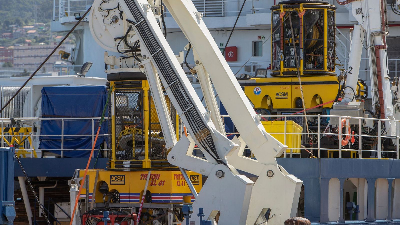 El Ártabro, el barco que localizó al Villa de Pitanxo en aguas de Terranova, vuelve a España - Ver ahora