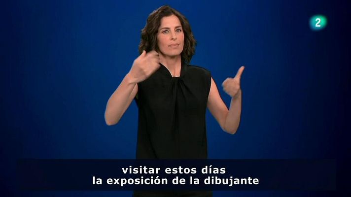 En lengua de signos - Voladora Roca, de la dibujante sorda Isa de las Heras