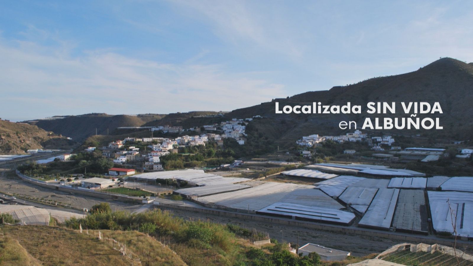 Localizan un cadáver en Albuñol - Ver ahora