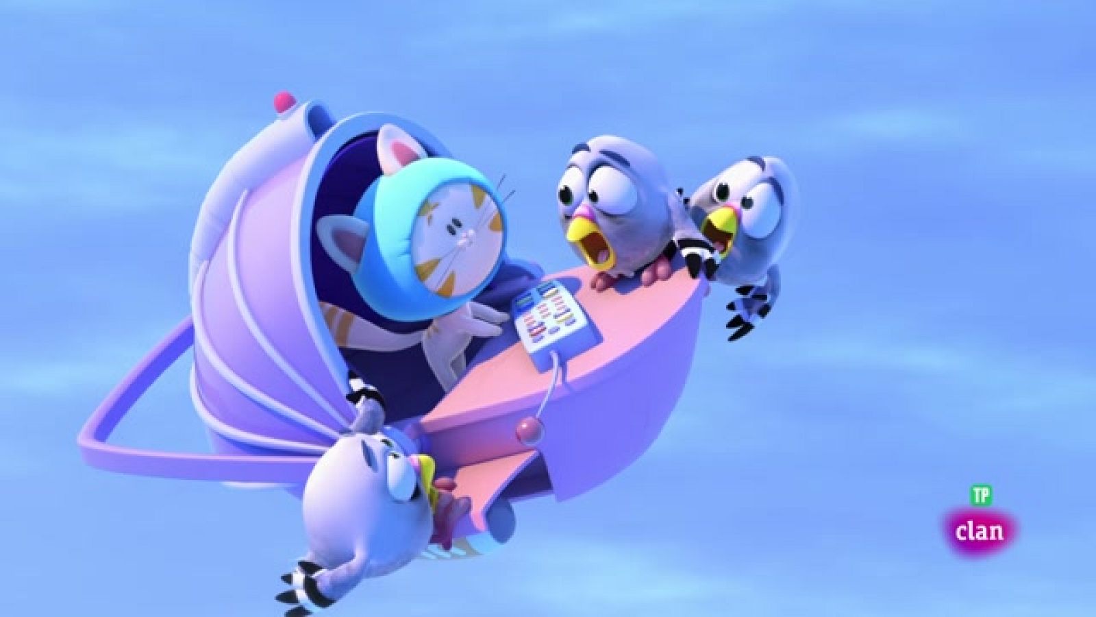 Tres pájaros y un capazo - Pat el perro | Ver