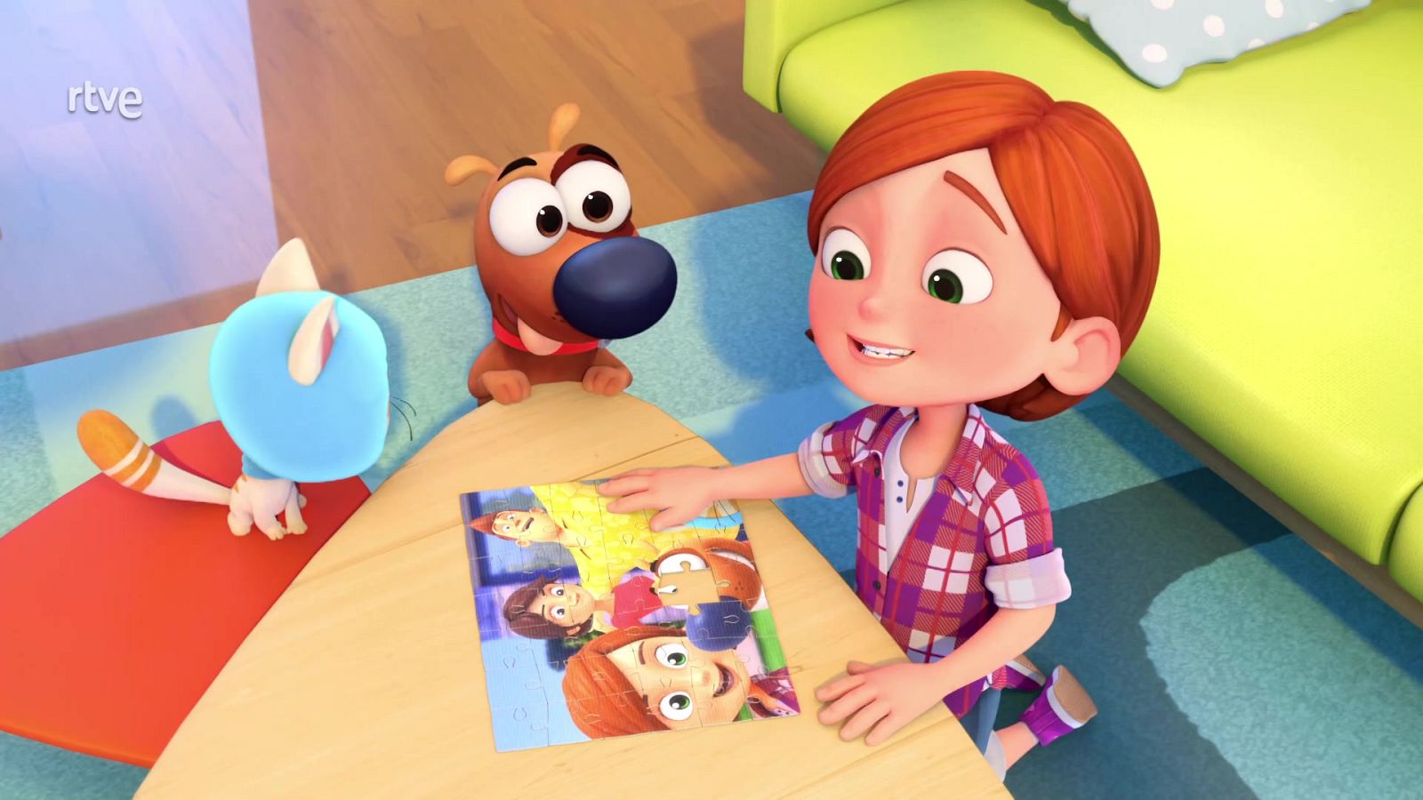 Menudo rompecabezas - Pat el perro | Ver