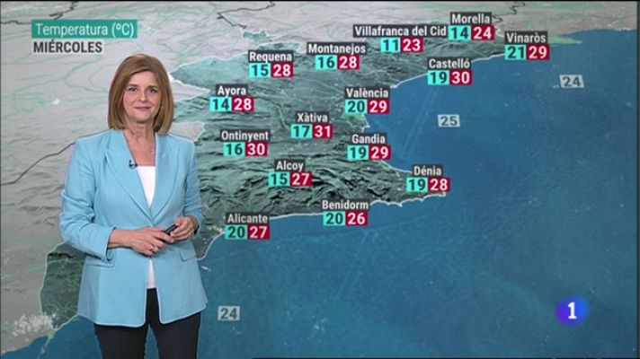 L'informatiu - Comunitat Valenciana - El tiempo en la Comunitat Valenciana 13/06/23