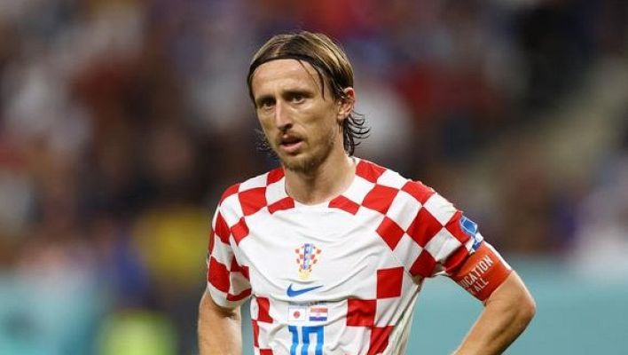 Telediario 2 - Modric evita hablar de su futuro en el Real Madrid