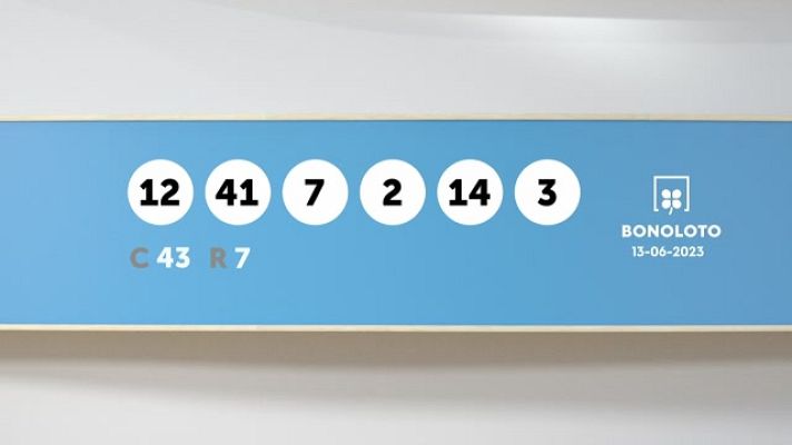 SELAE - Sorteo de la Lotería Bonoloto y Euromillones del 13/06/2023