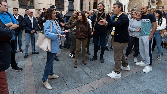 La hora de La 1 - Alcaldesa de Teruel sobre el derrumbe del edificio: "Estamos volcados en atender a las familias"
