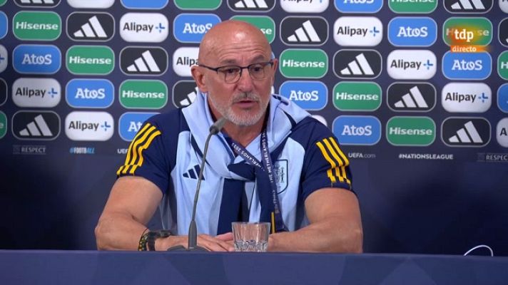 UEFA Nations League - Rueda de prensa del seleccionador Luis de La Fuente