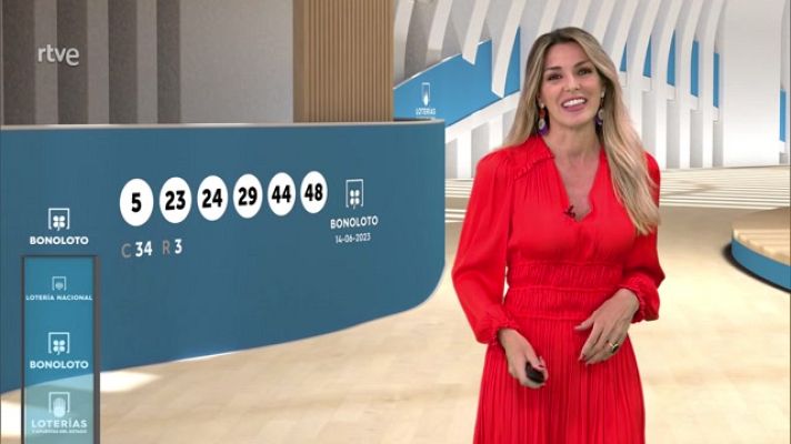 Loterías - Sorteo de la Bonoloto del 14/06/2023