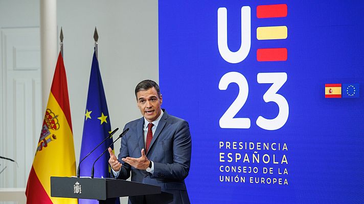 Informativo 24h - Sánchez presenta las prioridades de la Presidencia española del Consejo de la Unión Europea