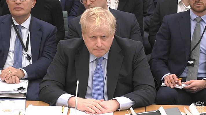 Informativo 24h - Johnson engañó al Parlamento en el 'partygate'