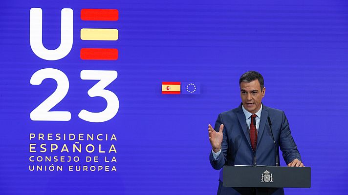 Telediario 1 - España buscará un impuesto mínimo común de sociedades durante la Presidencia de la UE