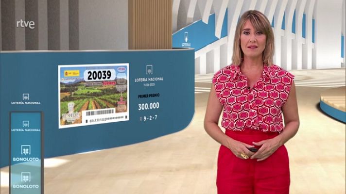 Loterías - Sorteo de la Lotería Nacional, Bonoloto, Primitiva y Jóker del 15/06/2023