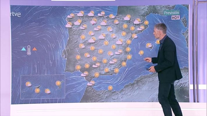 El tiempo - Temperaturas significativamente altas en el suroeste peninsular y valle del Ebro