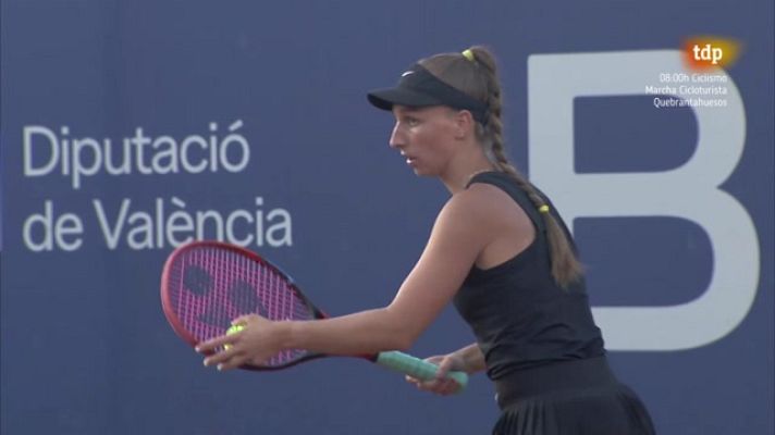 Tenis - WTA Torneo Valencia. 1/4 Final: Korpatsch - Bouzas