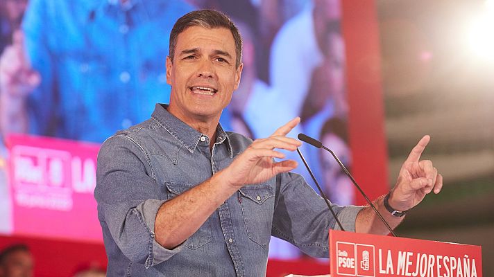 Informativo 24h - Sánchez llama a la movilización de la izquierda para evitar "el papelón de tener un Gobierno del PP con Vox"